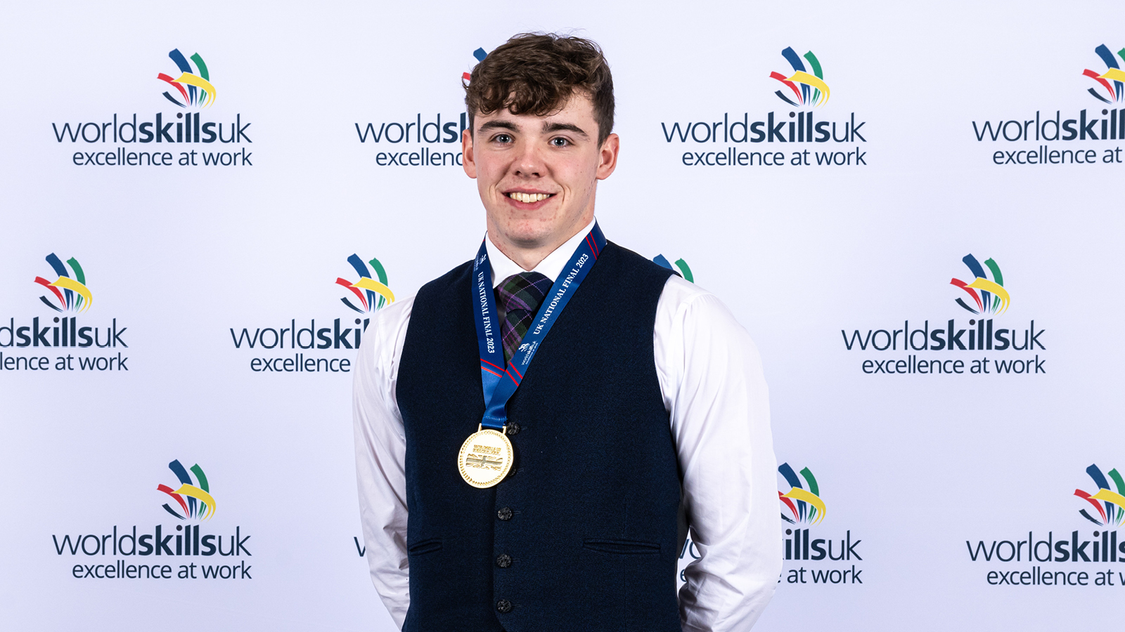 WorldSkills UK gold medallist Danny McBean