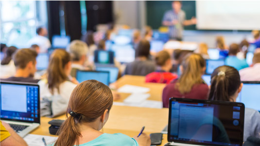 Students in lecture